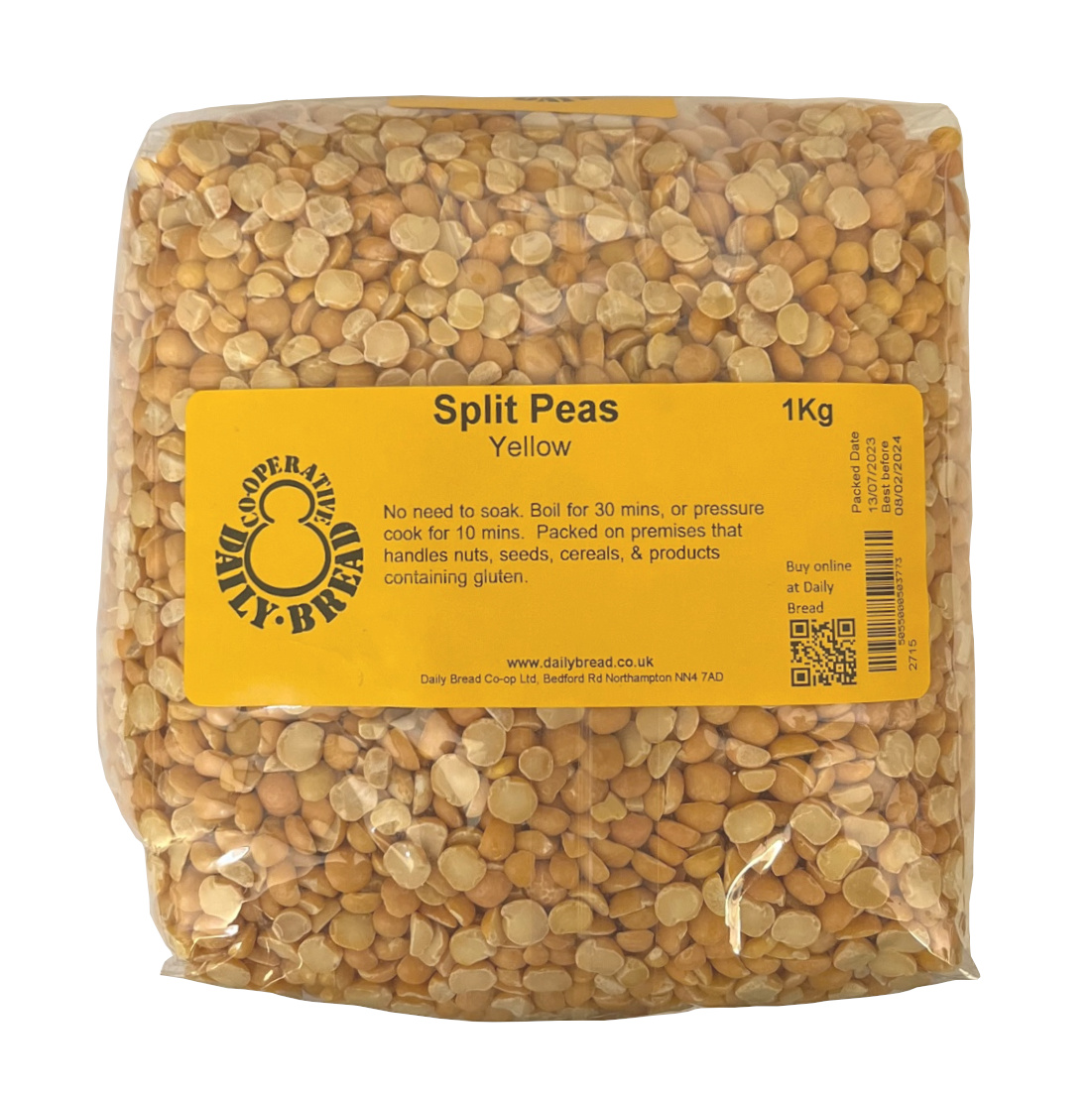 yellow split peas 1kg